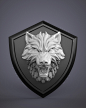 Stark Wolf, Mateusz Wojtas : Another family crest inspired by Game of Thrones. House Stark!