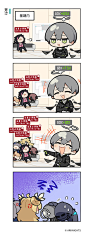 #123罗德岛！？#
明日方舟官方四格漫画《123罗德岛！？》
——「芳汀」篇 ​​​​