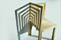 The Maze Corner Chair : A maze corner chair done for Spatial Dynamic course taught by Mickey Ackerman in fall 2016.