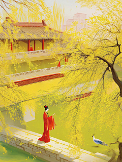 是个小红帽采集到插画