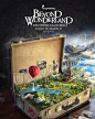 Insomniac wonderland Landscape suitcase fairytale Magic   pijecki synectic alice Command Idea