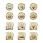 免抠徽章奖牌PNG