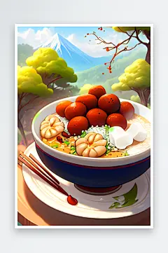 一份五谷杂粮美食系列图-众图网