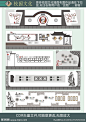 校园文化社区文化古典文化墙布置