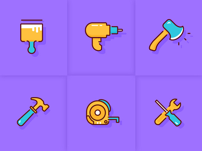 Some tool icons