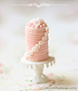 Miniature Peony Wedding Cake