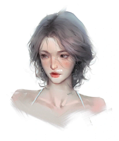 暮昭X采集到人像 画