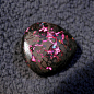 *QUEENSLAND, AUSTRALIA ~ BOULDER OPAL MATRIX GEM~   reserved for kaj rare Bright Metallic Pink and Red Colors Simply Stunning & Beautiful Australian Opal 9.65 Carats 15 x 14 x 7mm