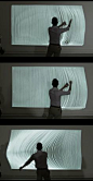 The interaction of installations on the wall although looks really interesting I love the simplicity of it with it not taking up masses of space like some pieces.
