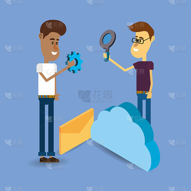 search engine cartoon