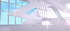 创意3D立体C4D风质感三维空间场景科技海报PSD模板PS设计素材-淘宝网
