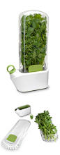 Herb Garden - has a re-fillable water well underneath, keeps herbs fresh for up to 3 weeks.