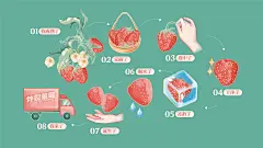 尚智×好想你 | 小冻粮冻干草莓食品包装设计