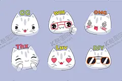 猫表情包图片 【酷图网】猫,鱼,可爱,蓝,粉,10,表情包,嘿嘿,吃,摸鱼,欧耶,欸嘿,无语