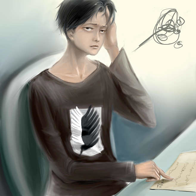 #利威尔兵长# #进击的巨人#