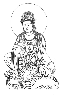 敦煌壁画线稿-花瓣网|陪你做生活的设计师 | 白描五官的画法~ 67