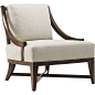 Baker Furniture : Nob Hill Lounge Chair - 6727C : Barbara Barry : Browse Products: 