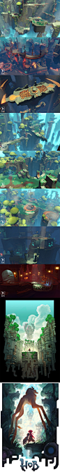 Hob 游戏概念 人物 场景 线稿 原画 CG设定 资料 图集 美术素材-淘宝网