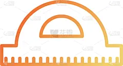 设备用品,量角器,尺,工程师,形状,几何形状,半圆形,角度,厘米,教育