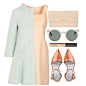 A fashion look from December 2013 featuring Ermanno Scervino, mint green coat and alexander wang shoes. Browse and shop related looks.