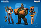 Bombastic Brothers: Character Art, Yuka Soemy : Characters, illustrations and some icons I've made for Bombastic Brothers! <br/>Check out the game: <a class="text-meta meta-link" rel="nofollow" href="https://itunes.apple.