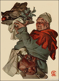开心lion采集到上个世纪初美国插画黄金时代的高手 J.C. Leyendecke