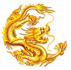 ltd采集东方神犬采集到龙1金色的龙尊贵奢华帝王风范金龙png免抠图