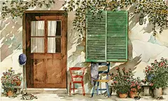 春暖花开的日子 插画风景桌面壁纸(8)-55壁纸大全