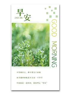 早安日签｜文艺小清新励志壁纸 - 小红书