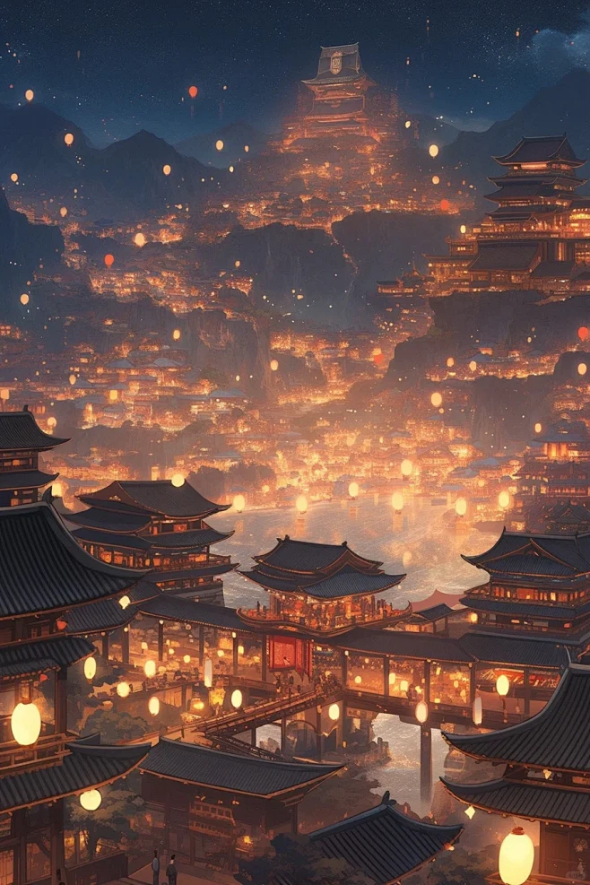 大唐不夜城-花瓣网