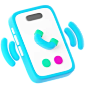 Phone Call  3D Icon