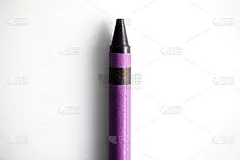 蜡笔,紫色,毡尖笔,一个物体,小学,铅笔,色彩鲜艳,设备用品,学校用品,蜡