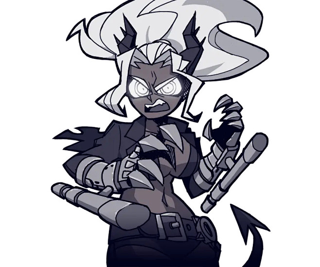 helltaker作者游戏立绘