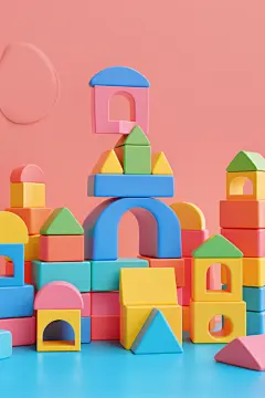 早教训练百搭积木