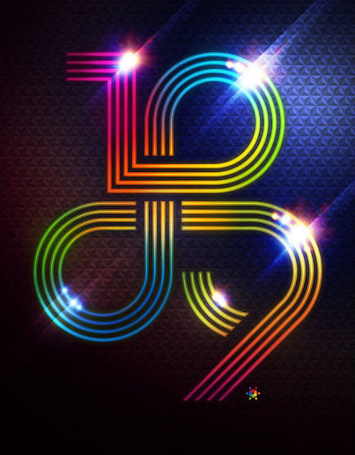 创意独特的数字组合海报设计欣赏[18P]