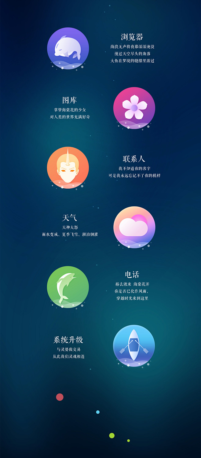 大鱼海棠主题图标设计