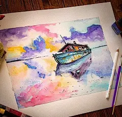 Creative Mints的一组手绘插画作品 - 绘本插画 - 798手绘网 - Powered by Discuz!