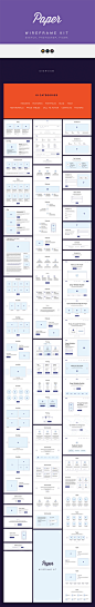 标准的网站设计线框套件Website Design Wireframe Kit | 云瑞