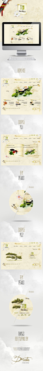 Haiku sushi by Greg Basista, via Behance