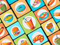 Foods Illustration by Sushama Patel on Dribbble