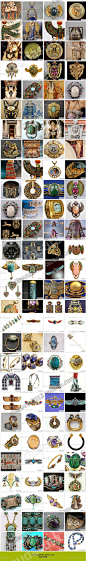 3500张埃及复兴时代饰品 埃及女王复古珠宝首饰 古罗马珍宝-淘宝网