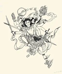 看完电影不过瘾？哪吒题材连环画、年画、插图盘点（全网最完整）|绘画|程十发|哪吒闹海_网易订阅