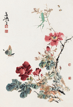 深雨燕纷飞采集到国画花鸟
