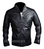 Superman Smallville Black Men's Faux Shielded Motorcycle Leather Jacket in Clothes, Shoes & Accessories, Men's Clothing, Coats & Jackets | eBay