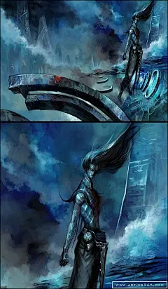 中国Xiaochen Fu经典CG插画作品#采集大赛#