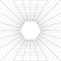 六边形网格透视