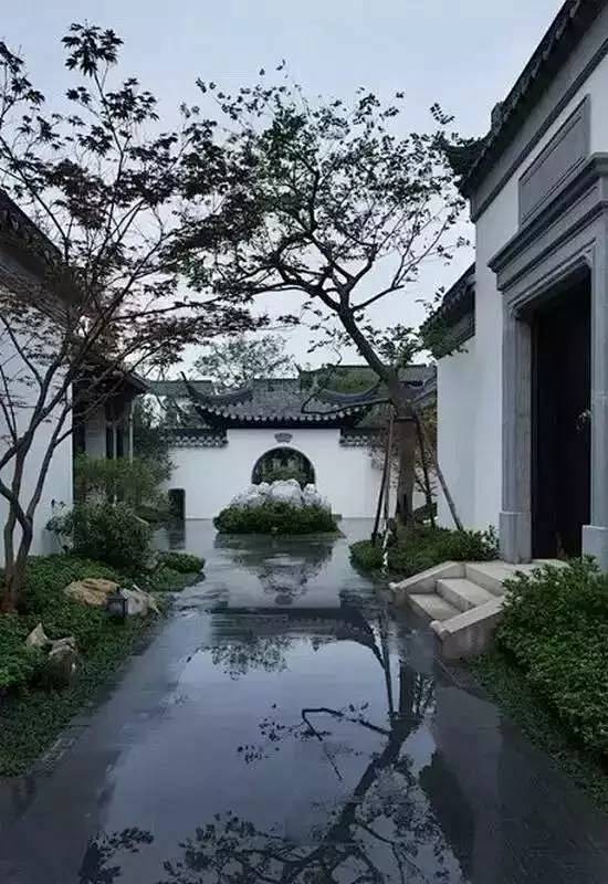 新中式庭院新景观设计微头条wtoutiaocom