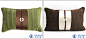 软装现代新中式抱枕样板房靠包咖绿色米蓝色样板间装饰靠垫腰枕-淘宝网