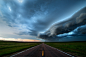 The Crossing : Those days when you try and try and try to see a supercell but nothing goes up near you and so you try to salvage the day by at least getting a nice shelf cloud in western Nebraska.
June 2nd, 2015...standing here right next to my buddy Matt