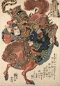 水浒传系列------日本浮世绘大师歌川国芳（Utagawa Kuniyoshi，1798年－1861年）
